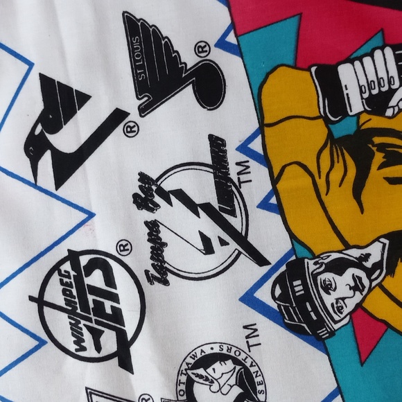 Vintage 1993 NHL TEAMS Custom Reworked Bennygonia Essential Multi-Purpose Bag - Picture 7 of 15